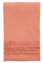 Load image into Gallery viewer, Arkose Blush Waffle Throw
