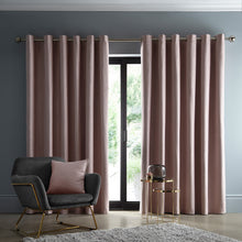 Load image into Gallery viewer, Arezzo Blush Eyelet Curtains by Studio G
