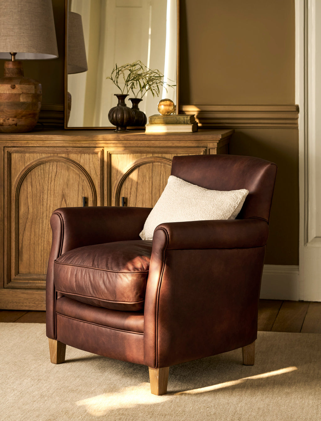 Edgehill Leather Armchair