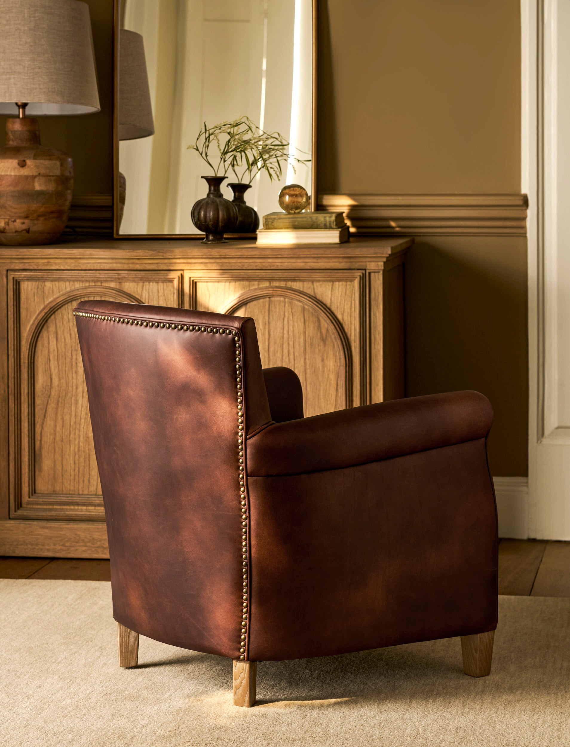 Edgehill Leather Armchair
