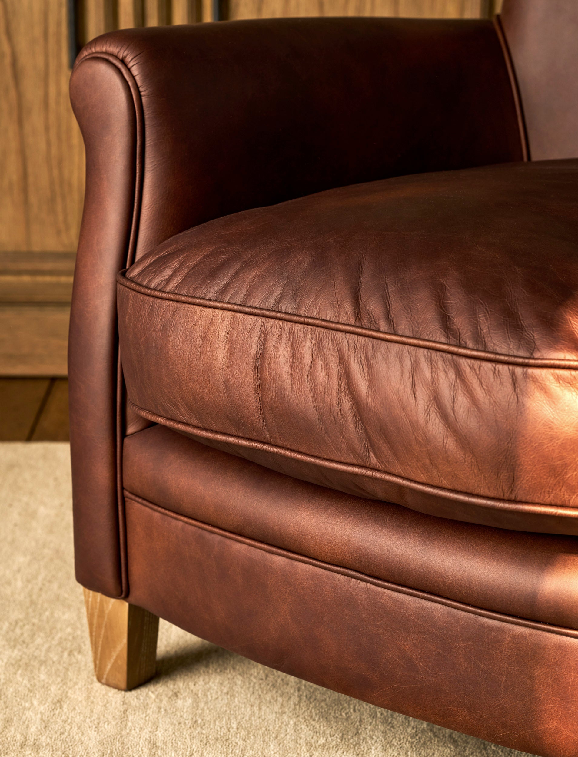 Edgehill Leather Armchair