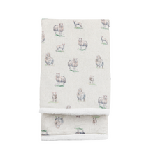 Load image into Gallery viewer, Watercolour Sherpa Fleece Throw

