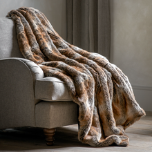 Load image into Gallery viewer, Husky Faux Fur Throw Premium
