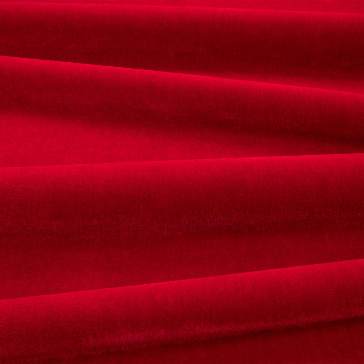 Fuzzy FR Fabric – Electric Red