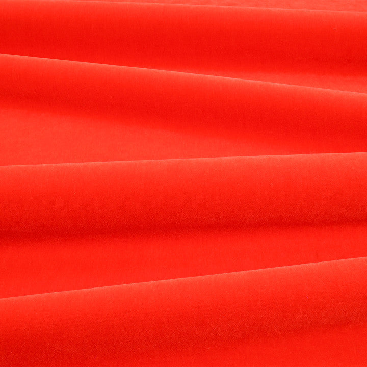 Fuzzy FR Fabric – Kirkby Red