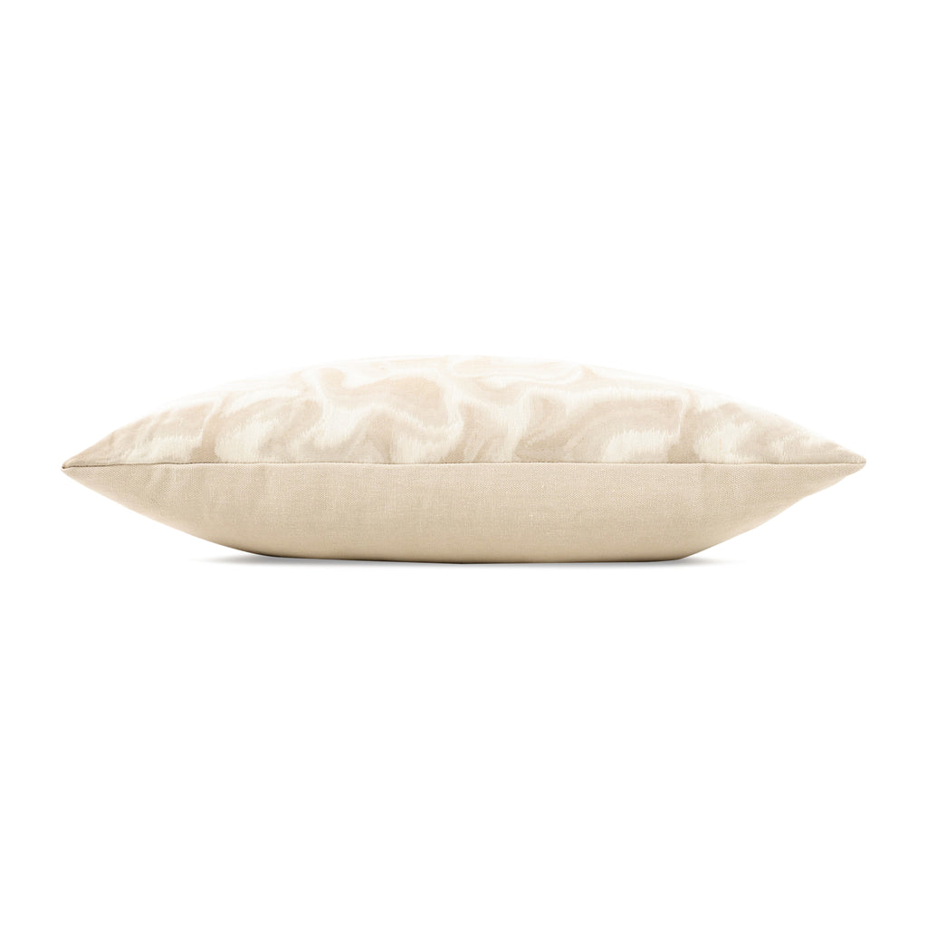 Glint 60cm Weave Cushion Oyster Kirkby Design