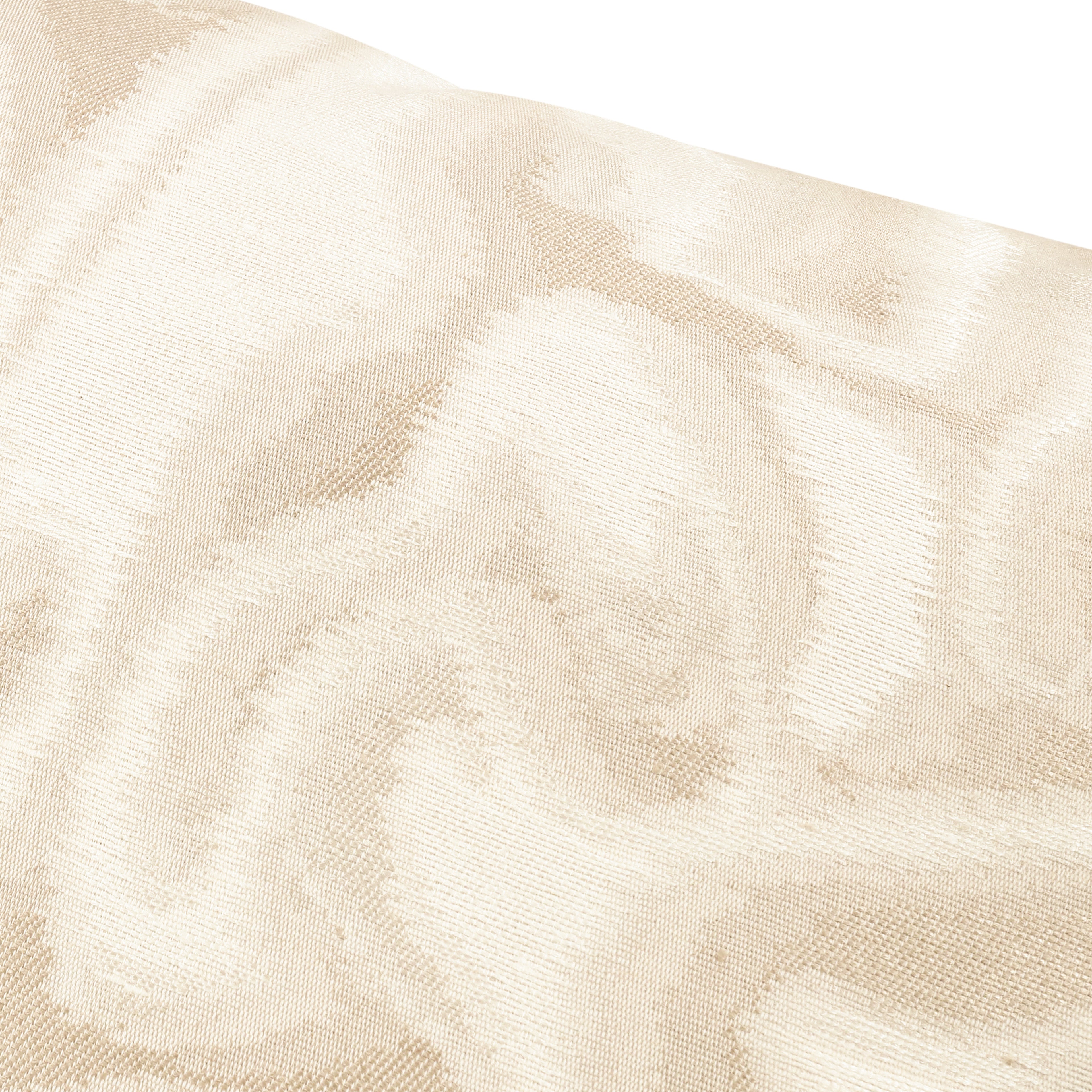Glint 60cm Weave Cushion Oyster Kirkby Design