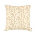 Aerial 60cm Velvet Geometric Cushion Natural Kirkby Design