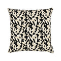 Aerial 60cm Velvet Geometric Cushion Monochrome Kirkby Design