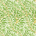 Morris & Co Willow Bough Leaf Green Botanical Wallcovering