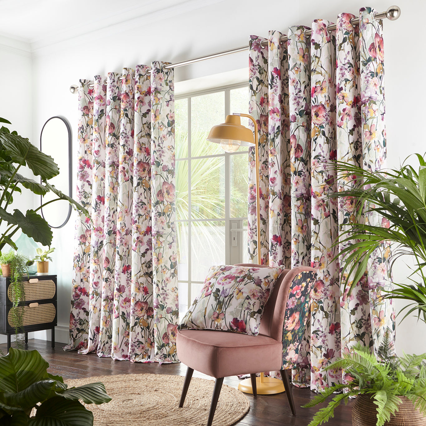 Meadow Antique Eyelet Curtains by Studio G