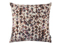 Kaleido Cushion Rosewood Viscose Velvet Black Edition