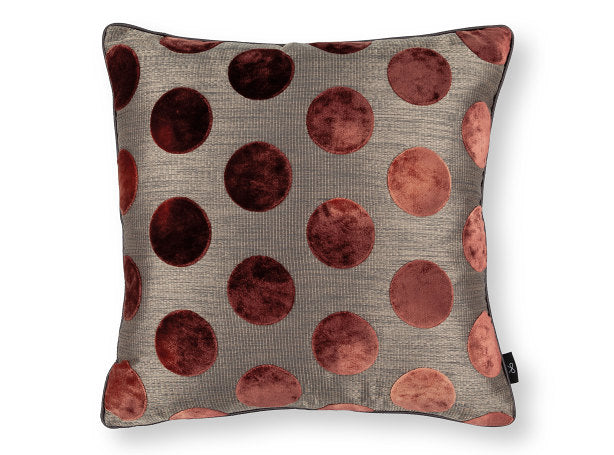Nuala Cushion Jacquard Velvet Black Edition