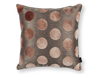 Nuala Cushion Jacquard Velvet Black Edition