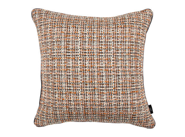 Kiriko Cushion Rosa Textured Weave Black Edition