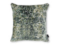 Jacinta Cushion Jasper Jacquard Velvet Black Edition