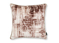 Jackson Cushion Rust Printed Velvet Black Edition