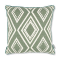 Toulin 50cm Geometric Cushion Spinach Romo