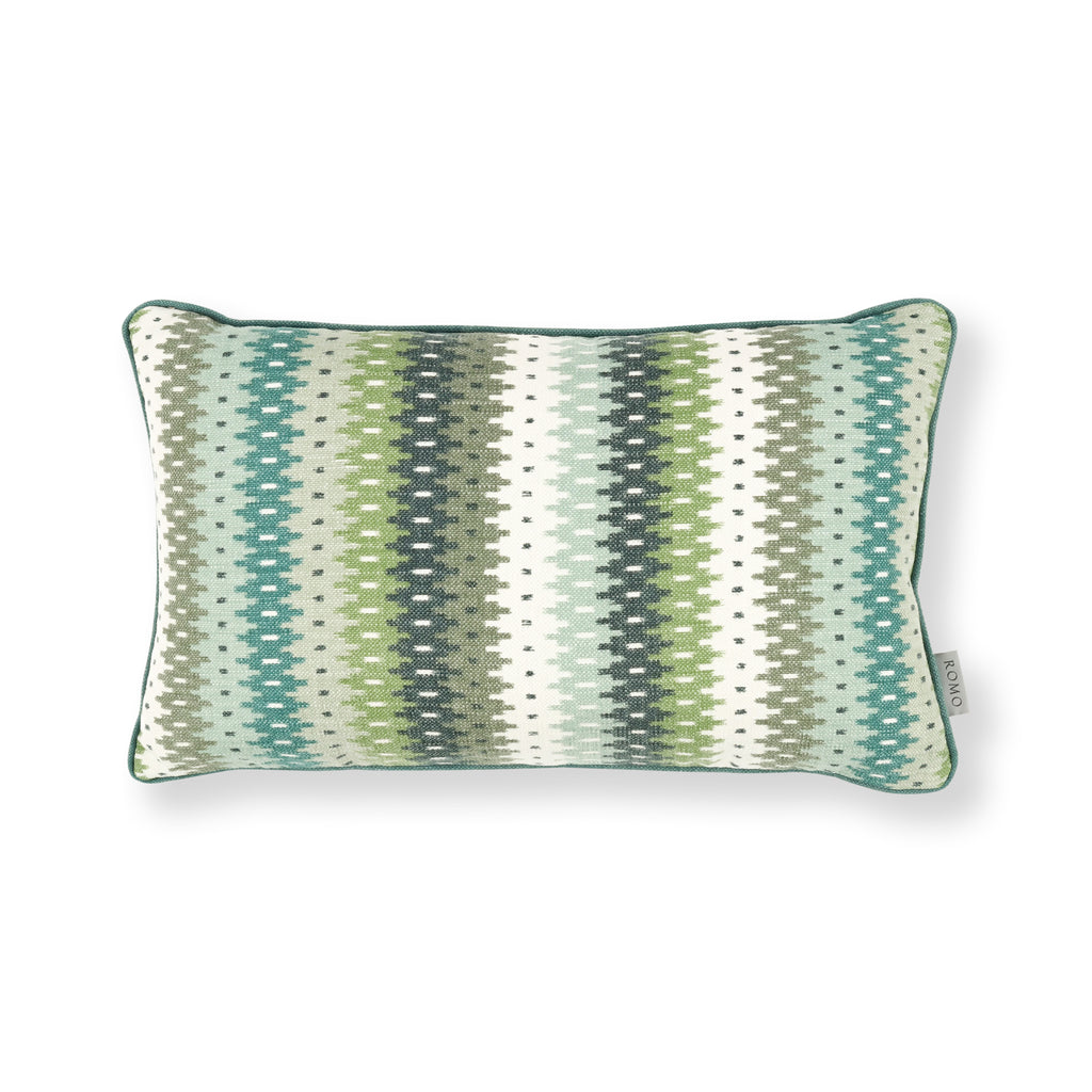 Edra 50cmx30cm Geometric Stripe Cushion Spinach Romo