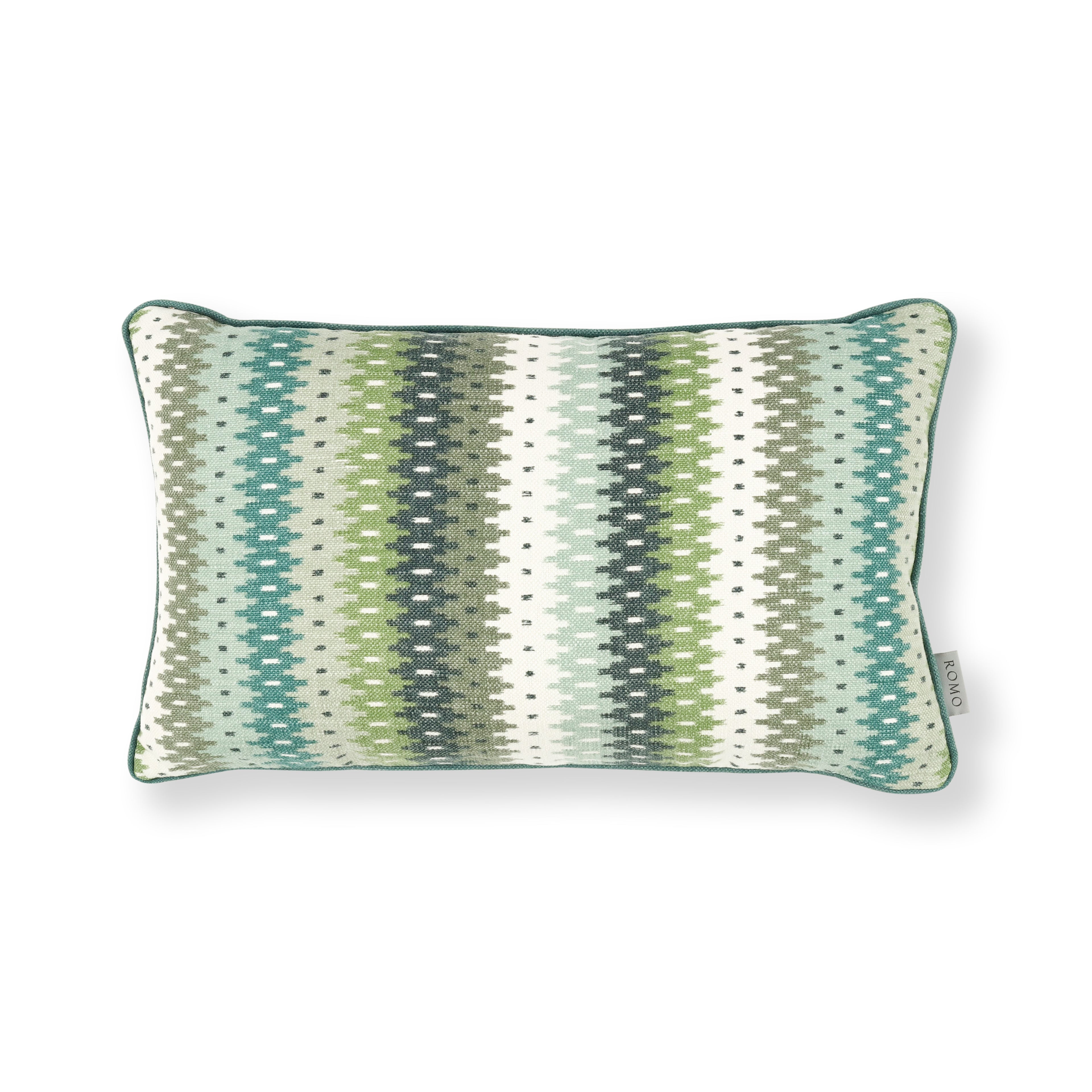 Edra 50cmx30cm Geometric Stripe Cushion Spinach Romo