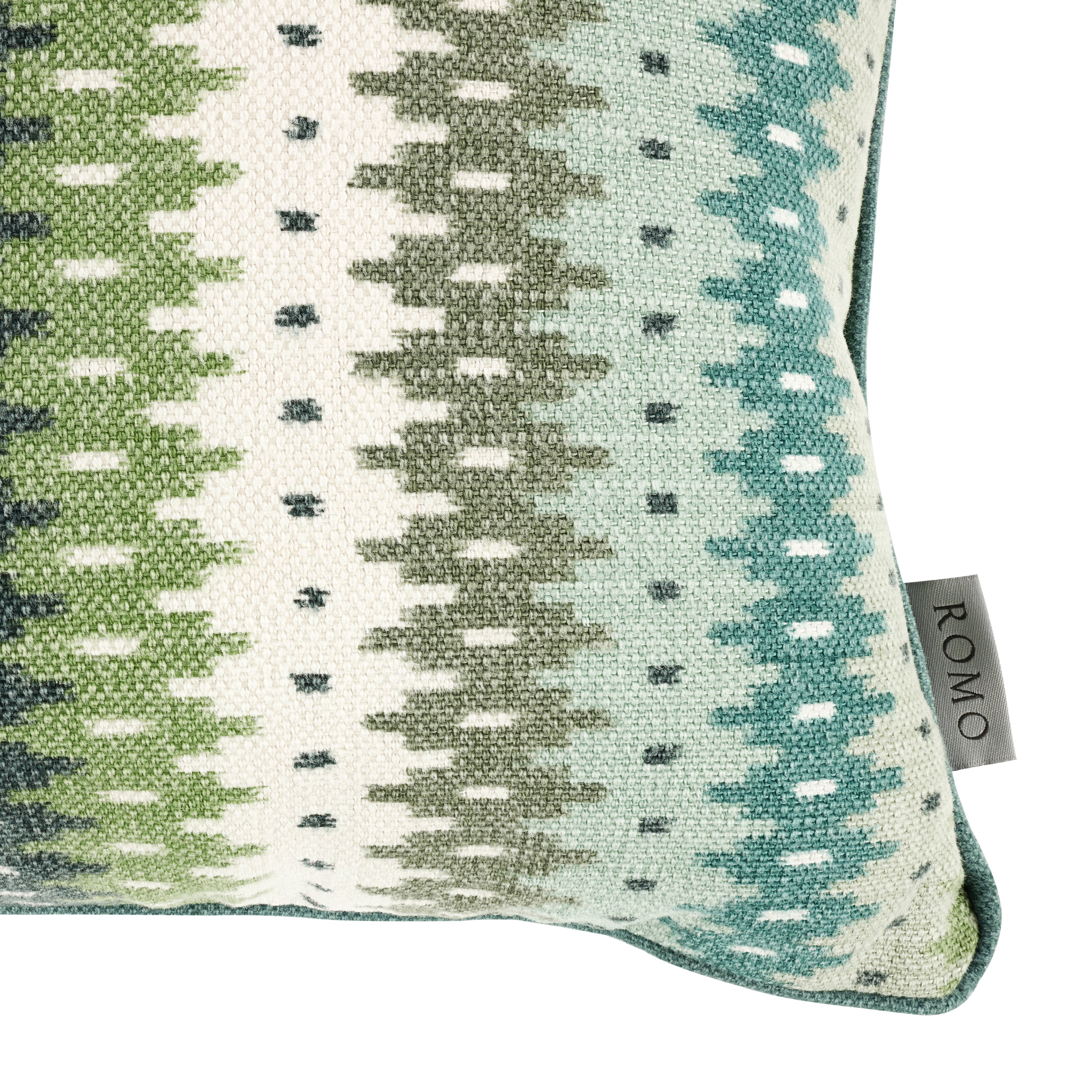 Edra 50cmx30cm Geometric Stripe Cushion Spinach Romo