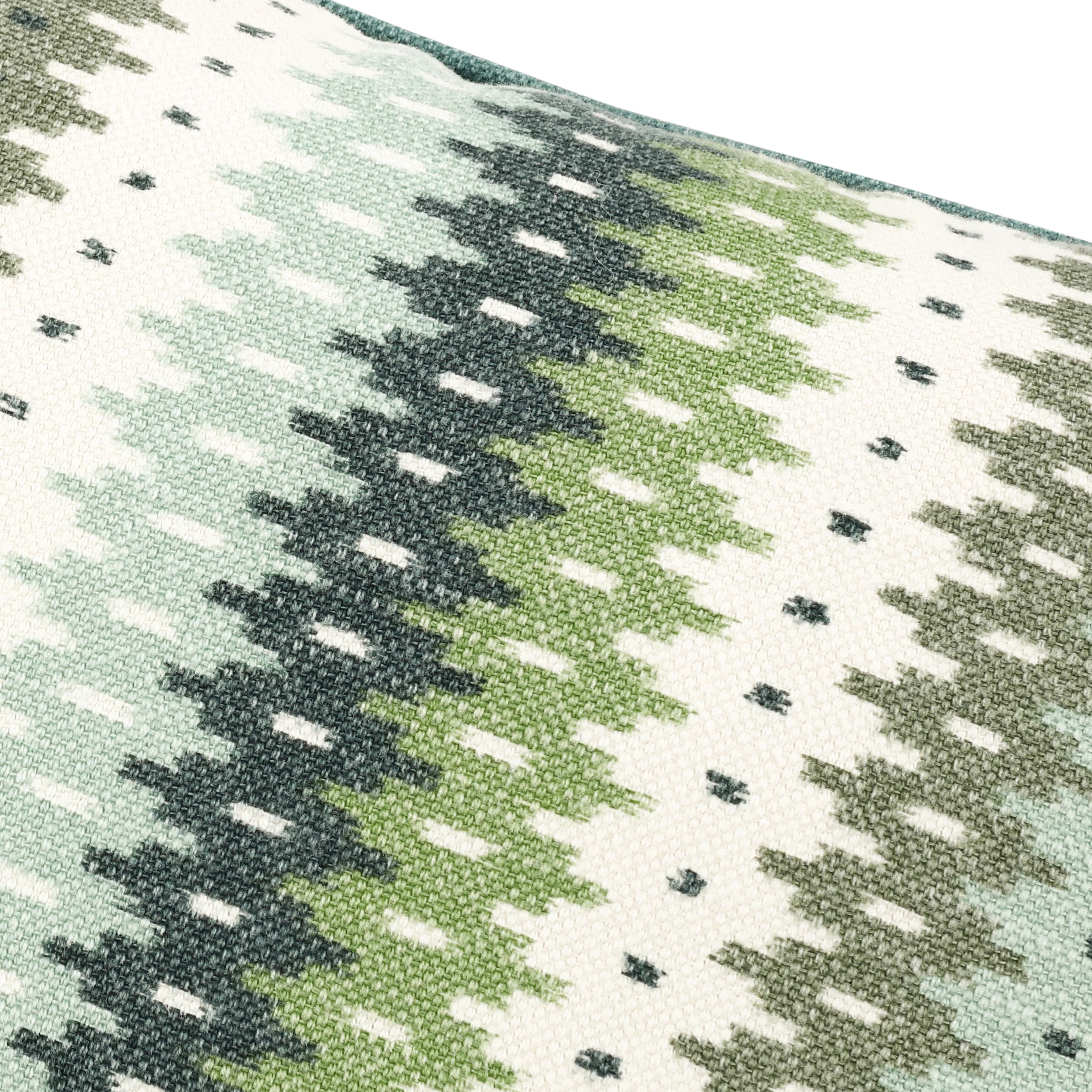 Edra 50cmx30cm Geometric Stripe Cushion Spinach Romo