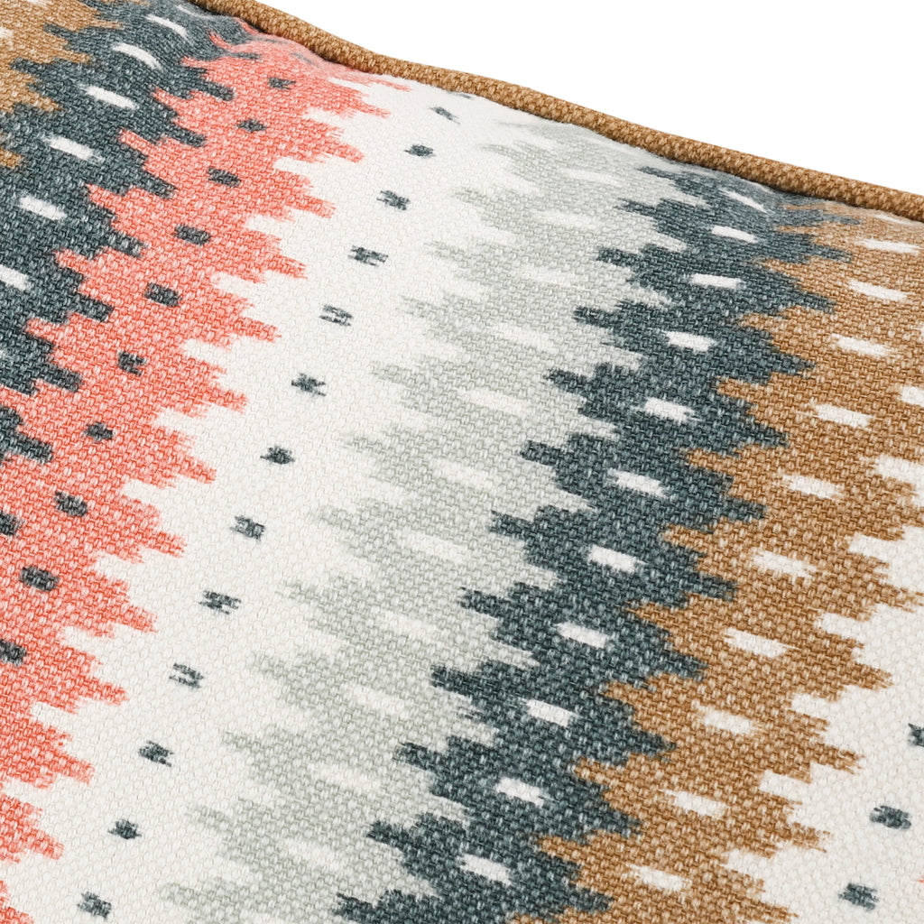 Edra 50cmx30cm Geometric Stripe Cushion Pimento Romo