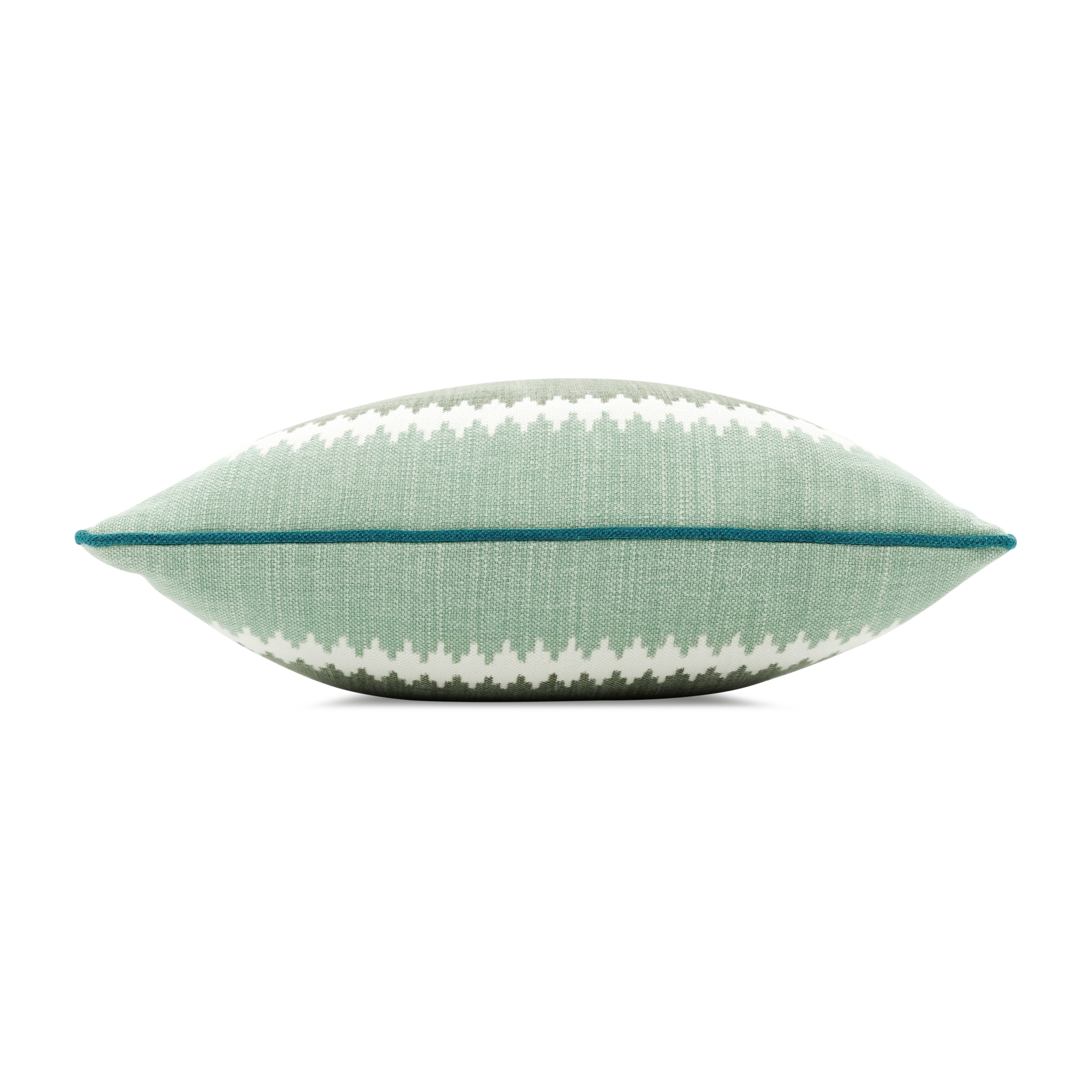 Odina 60cmx40cm Geometric Stripe Cushion Spinach Romo