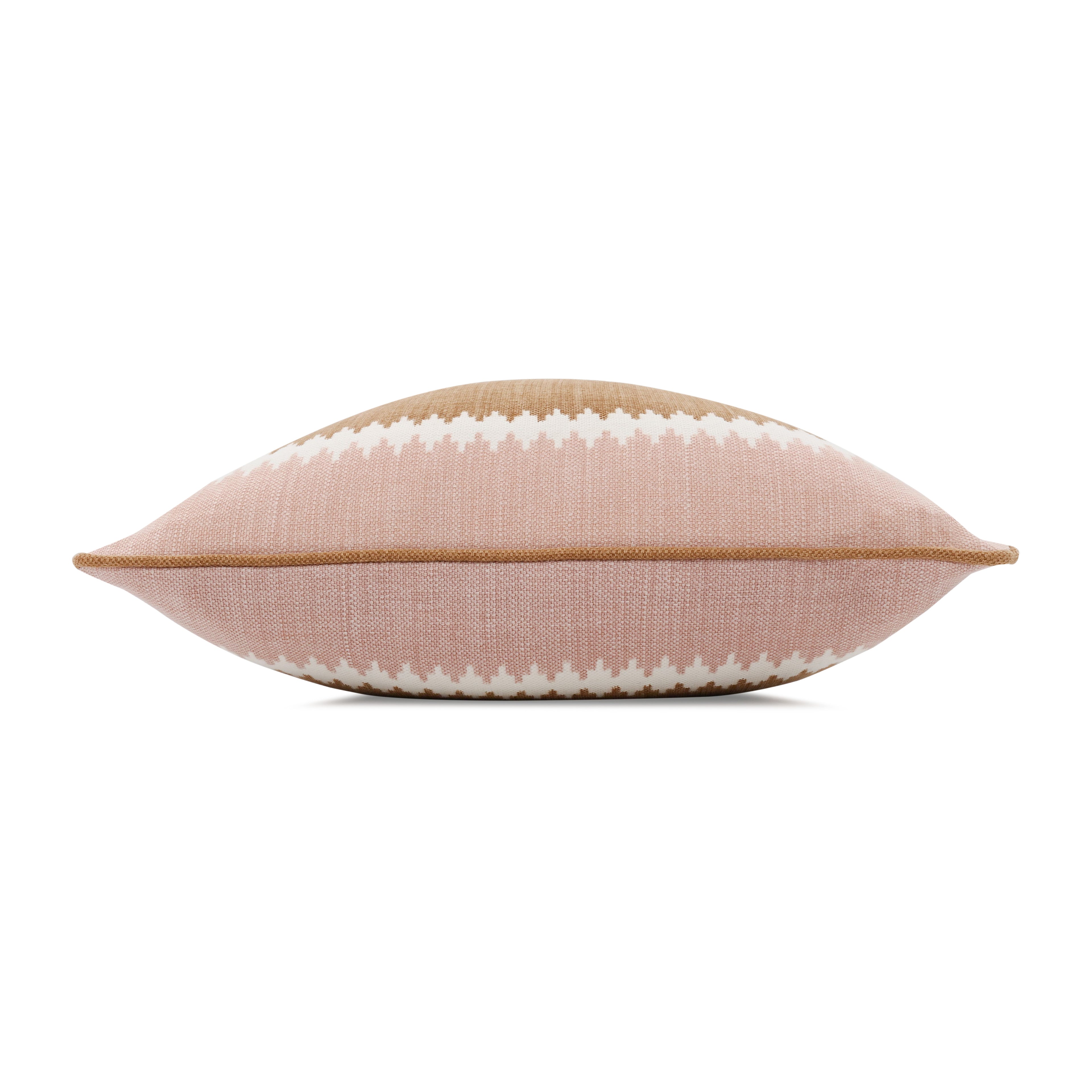 Odina 60cmx40cm Geometric Stripe Cushion Russet Romo