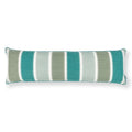 Odina 132cm x 40cm Geometric Stripe Cushion Spinach Romo