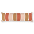 Odina 132cm x 40cm Geometric Stripe Cushion Russet Romo