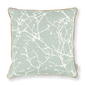 Acacia 50cm Floral Cushion Celadon Romo