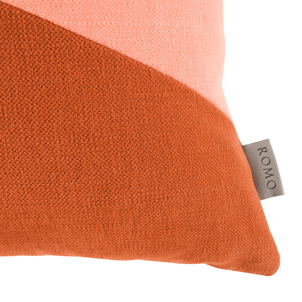 Linara Patchwork 50cm Cushion Russet Romo