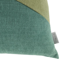 Load image into Gallery viewer, Linara Patchwork 50cm Cushion Spruce Romo
