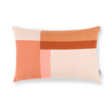 Load image into Gallery viewer, Linara Patchwork 60cmx40cm Cushion Russet Romo
