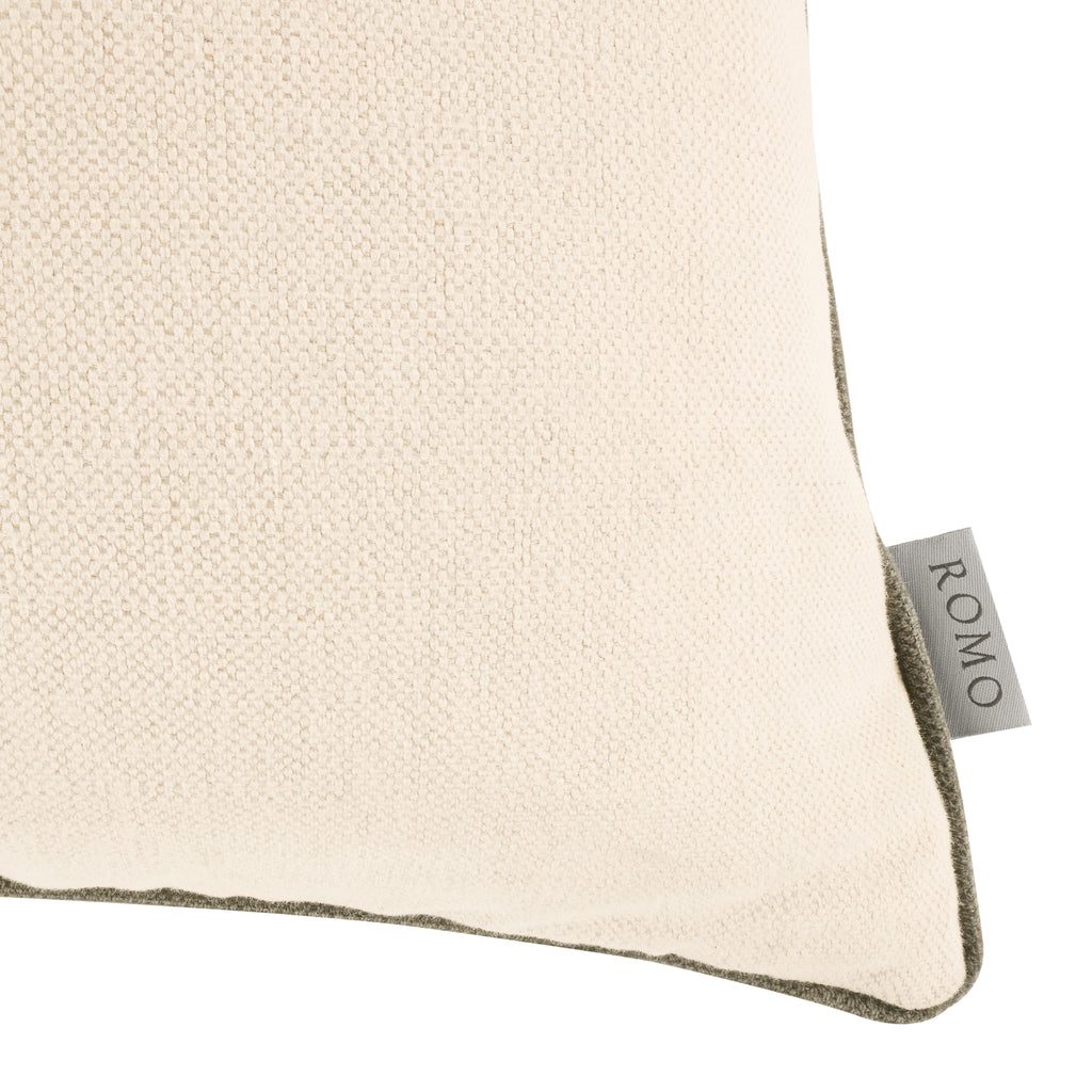Linara 50cm Linen Cushion Porridge Romo