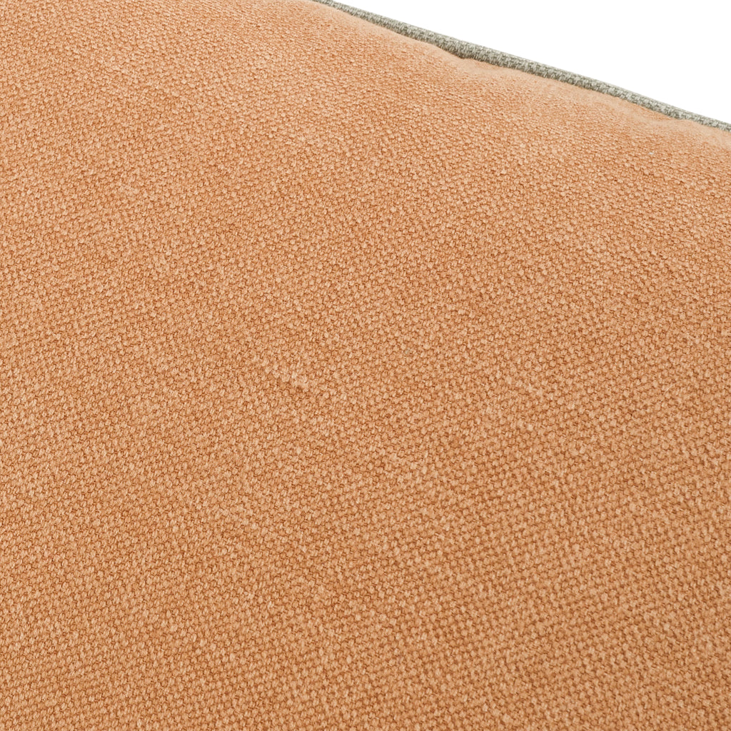 Linara 50cm Linen Cushion Copper Romo