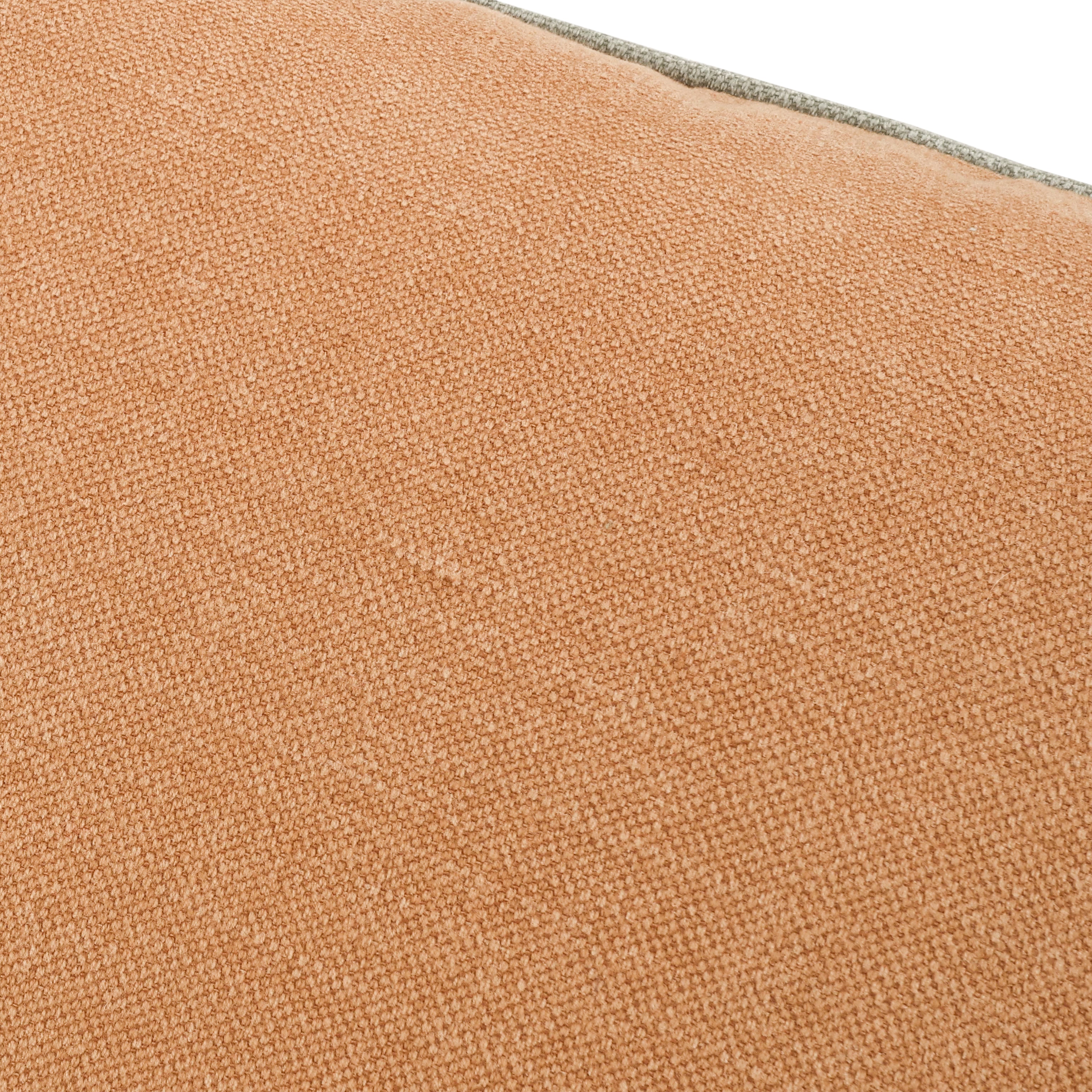 Linara 50cm Linen Cushion Copper Romo