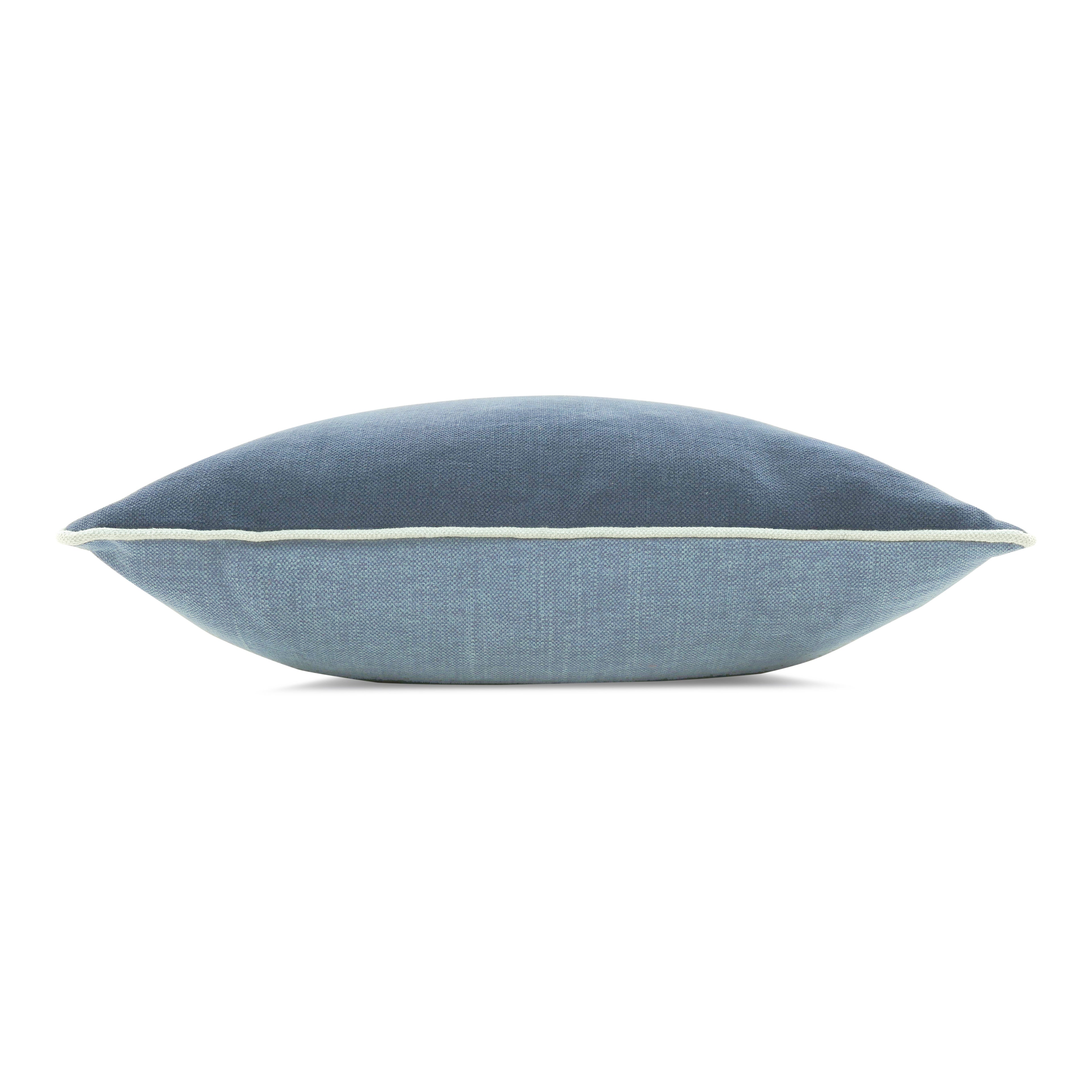 Linara 50cm Linen Cushion Twilight Romo