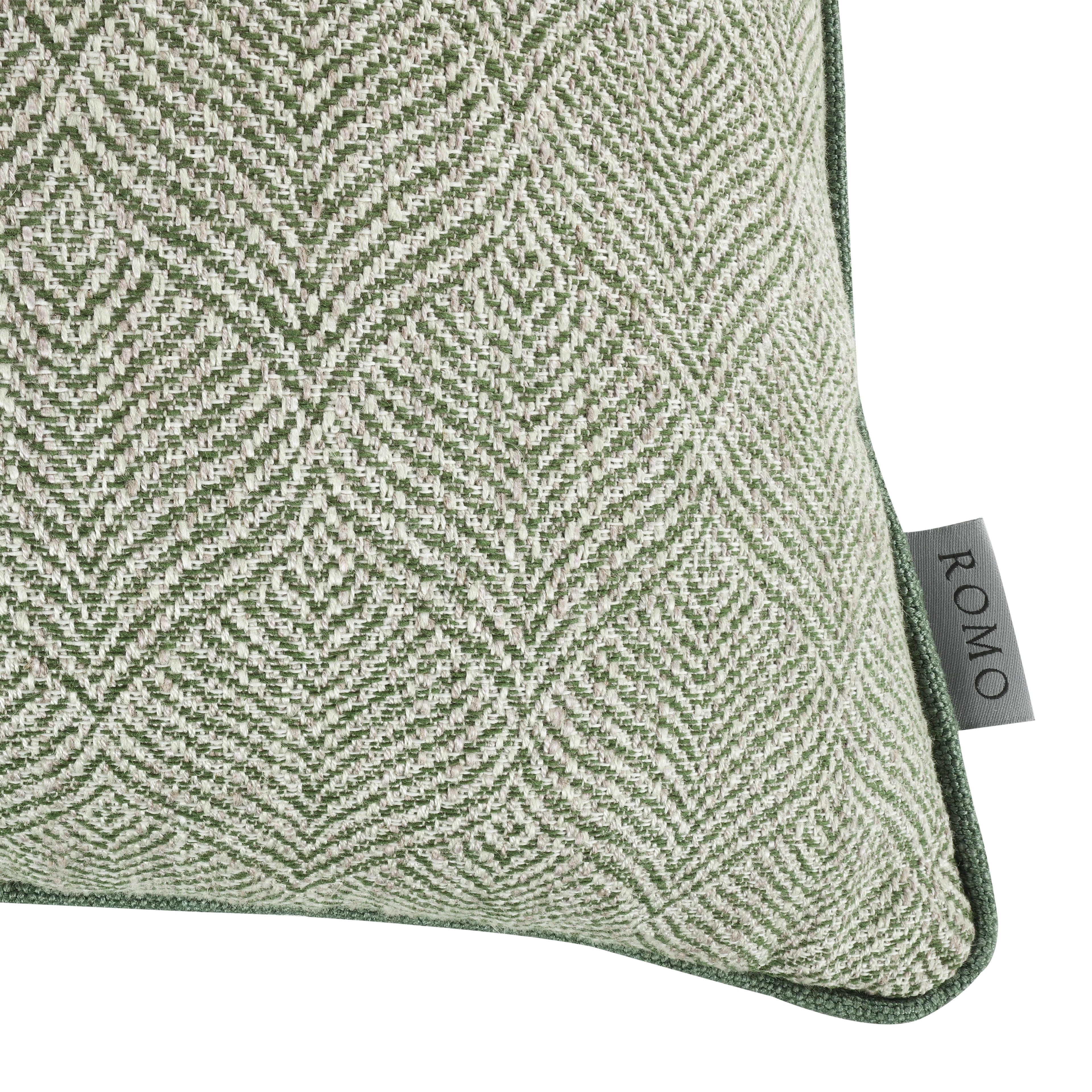Odin 55cm Cotton Cushion Fern Romo