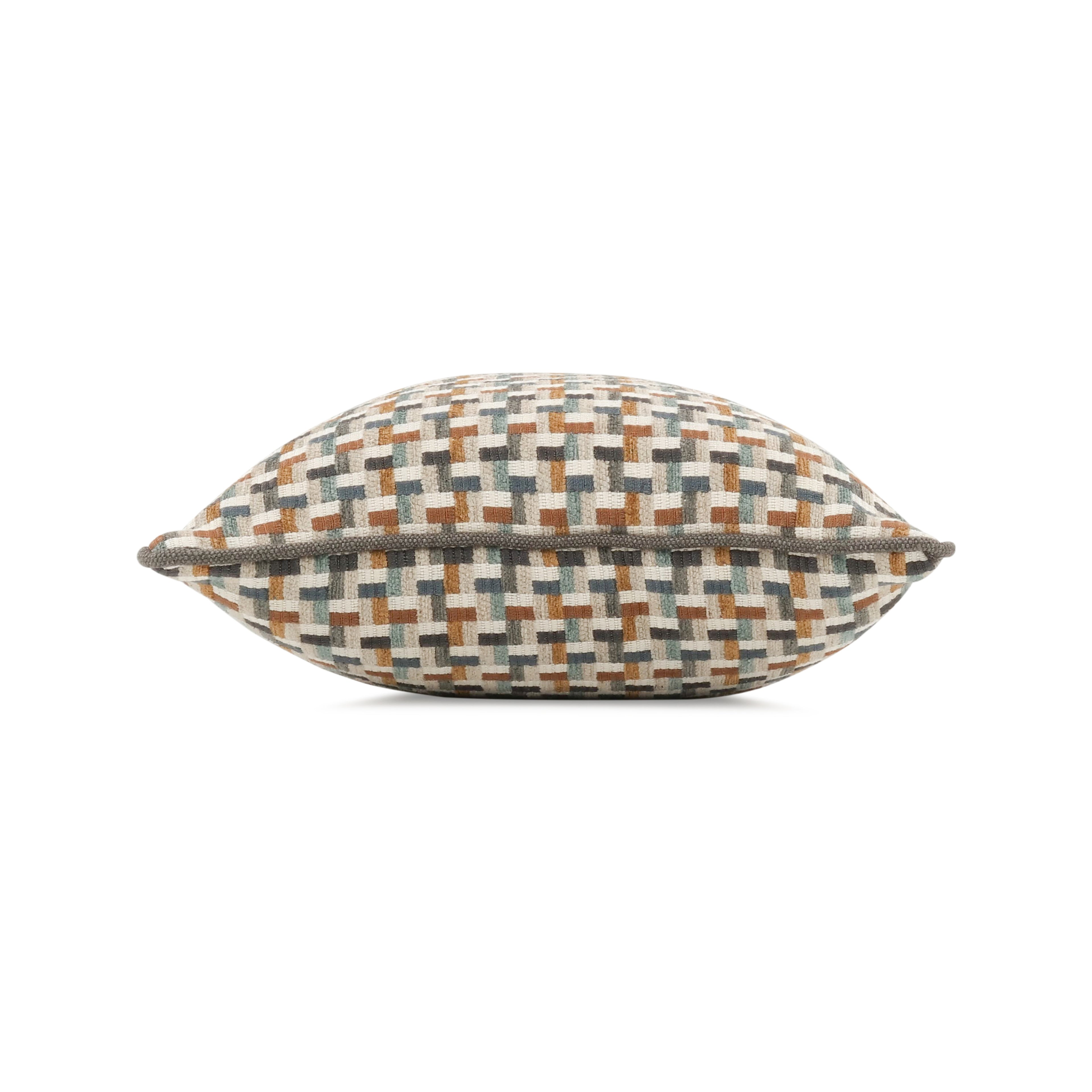 Arturo 50cmx30cm Cotton Weave Cushion Copper Romo