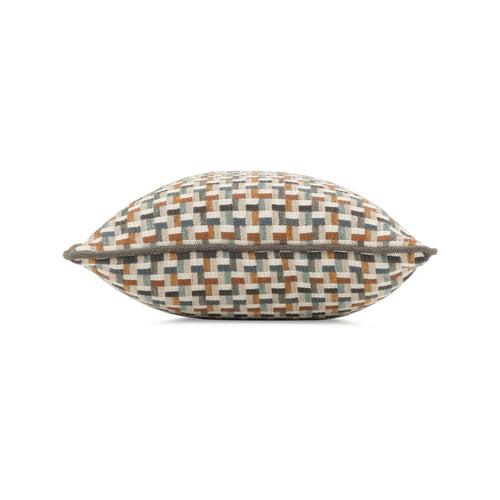 Arturo 50cmx30cm Cotton Weave Cushion Copper Romo