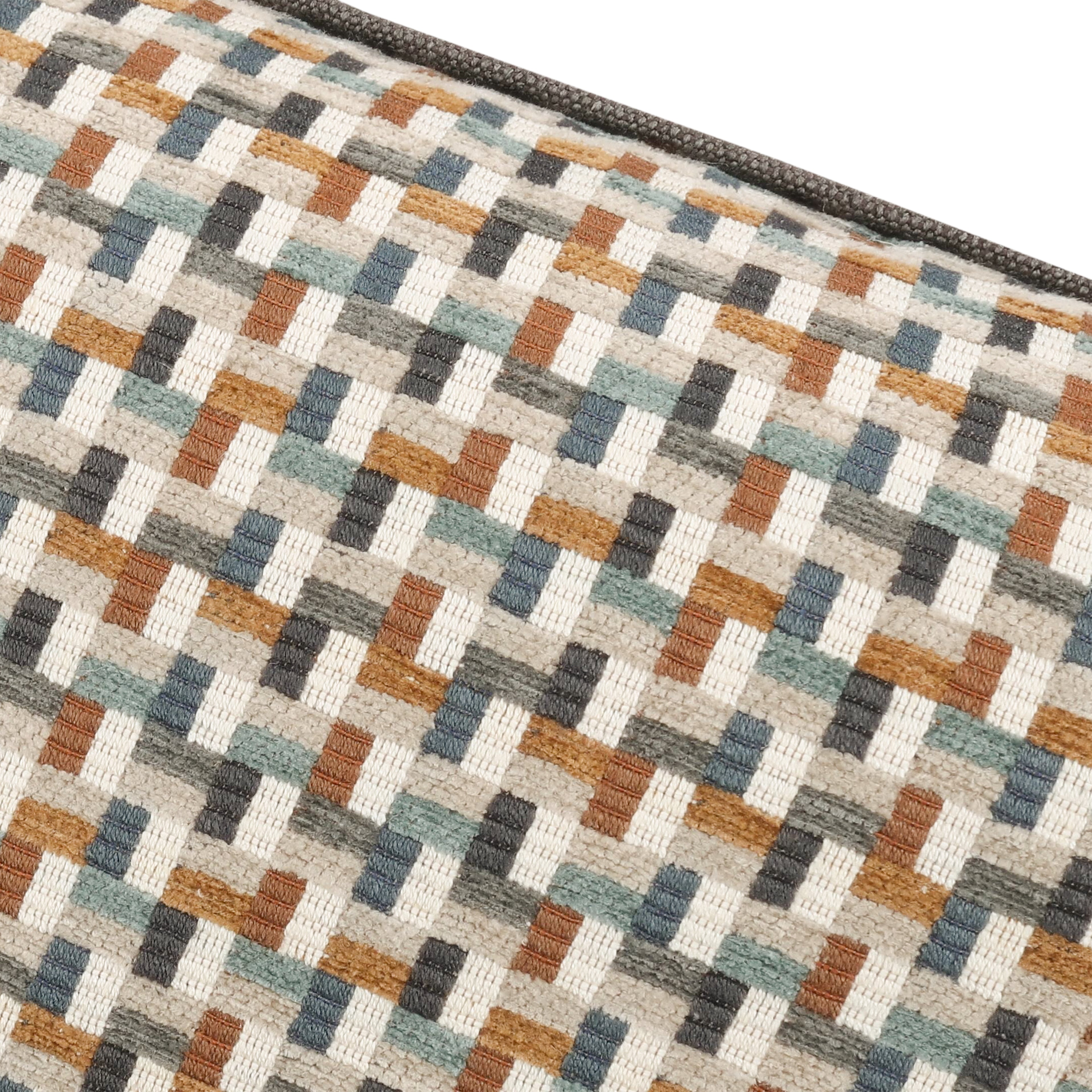 Arturo 50cmx30cm Cotton Weave Cushion Copper Romo