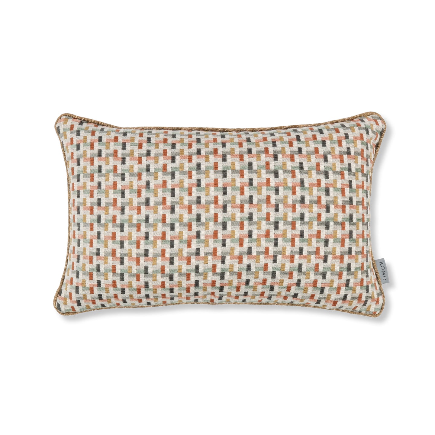 Arturo 50cmx30cm Cotton Weave Cushion Blush Romo