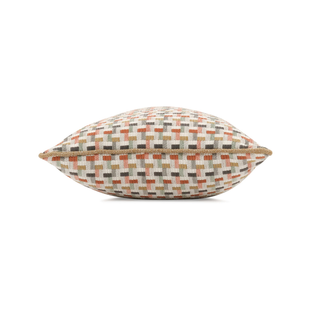 Arturo 50cmx30cm Cotton Weave Cushion Blush Romo