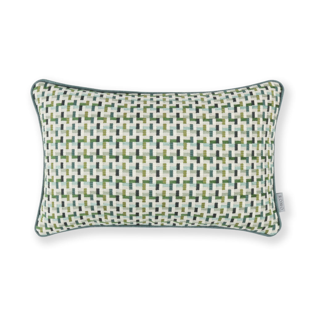 Arturo 50cmx30cm Cotton Weave Cushion Fern Romo