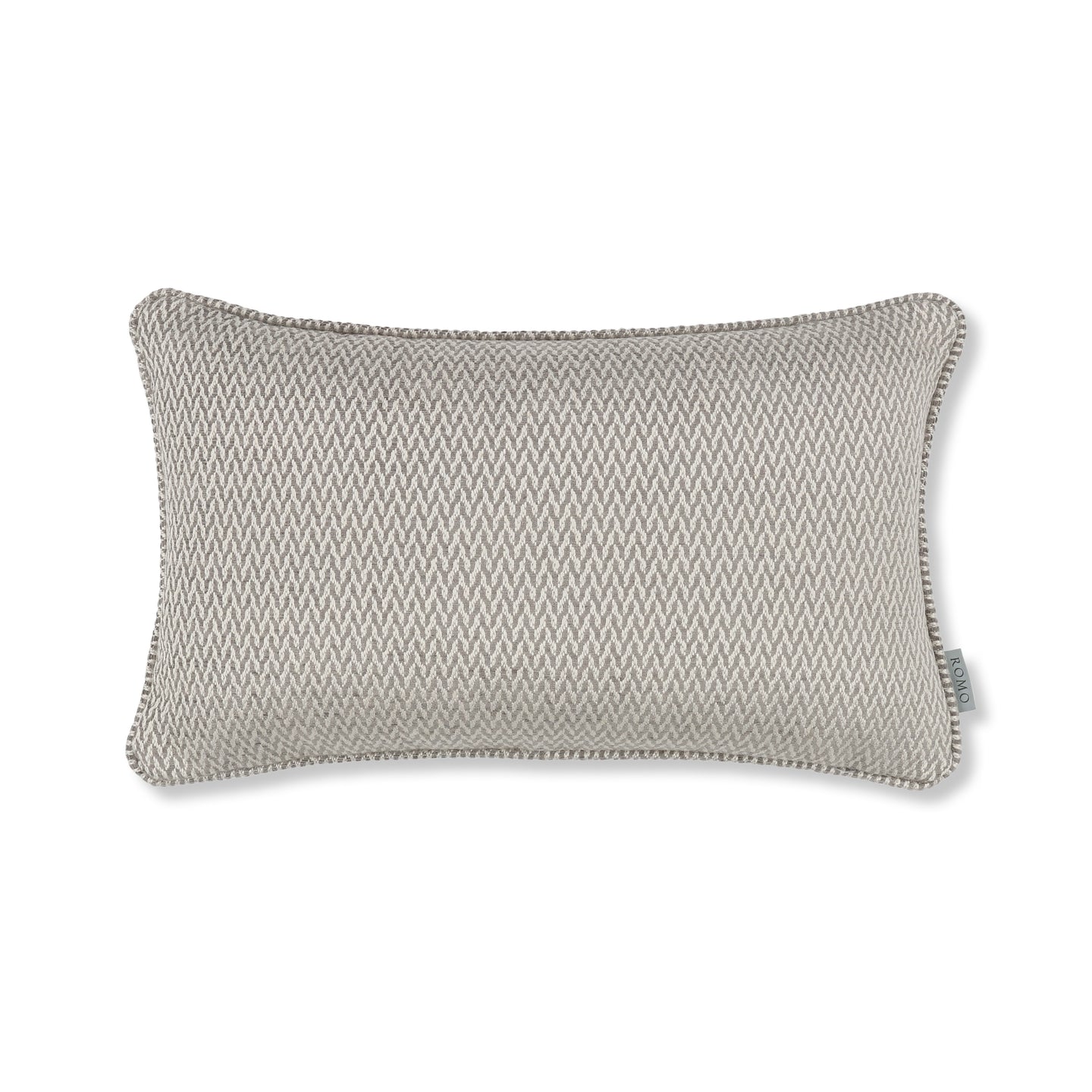 Luiz 50cmx30cm Cotton Weave Cushion Gravel Romo