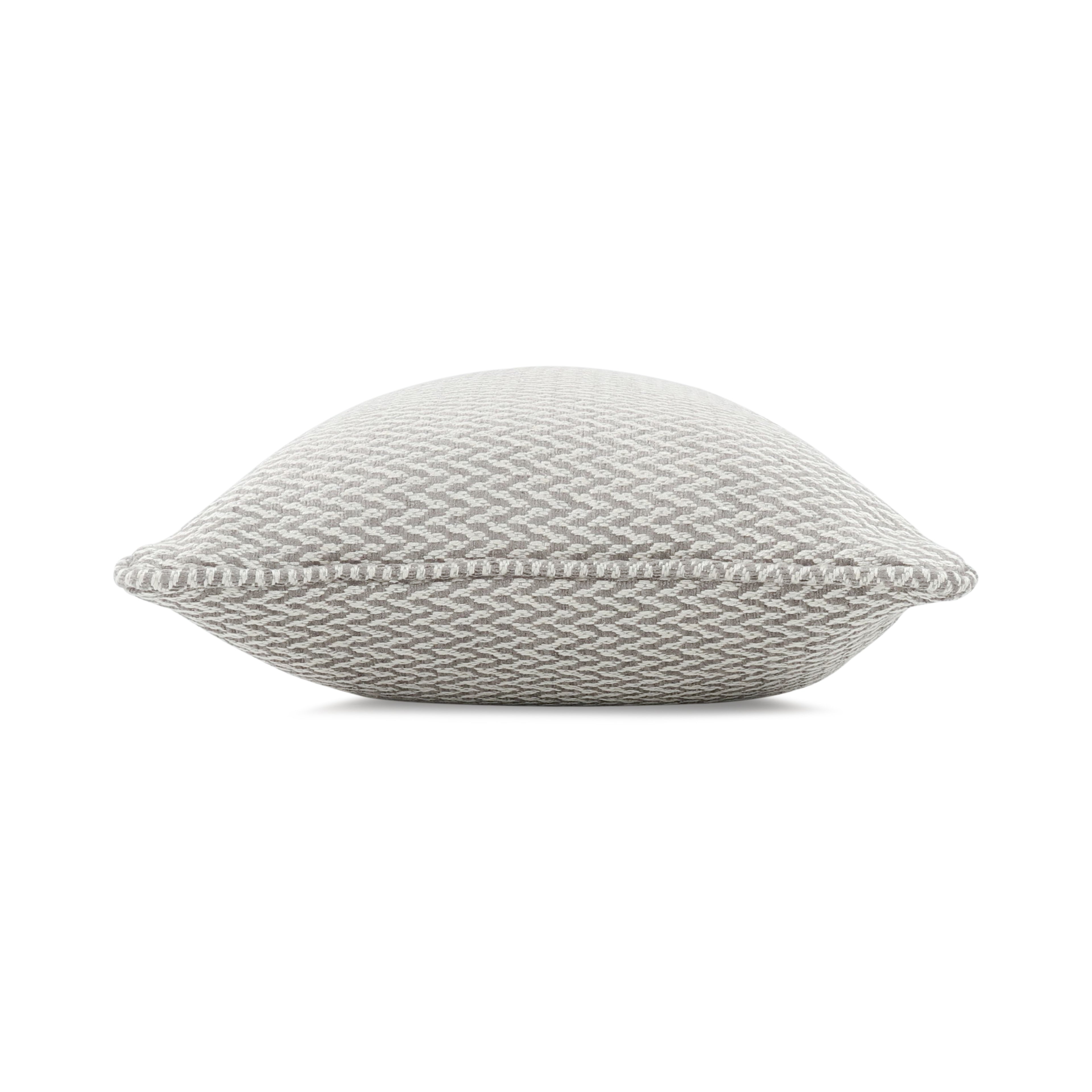 Luiz 50cmx30cm Cotton Weave Cushion Gravel Romo