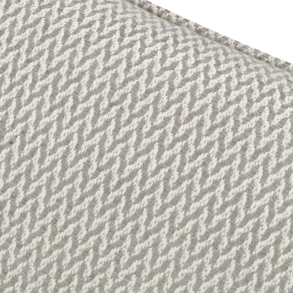 Luiz 50cmx30cm Cotton Weave Cushion Gravel Romo