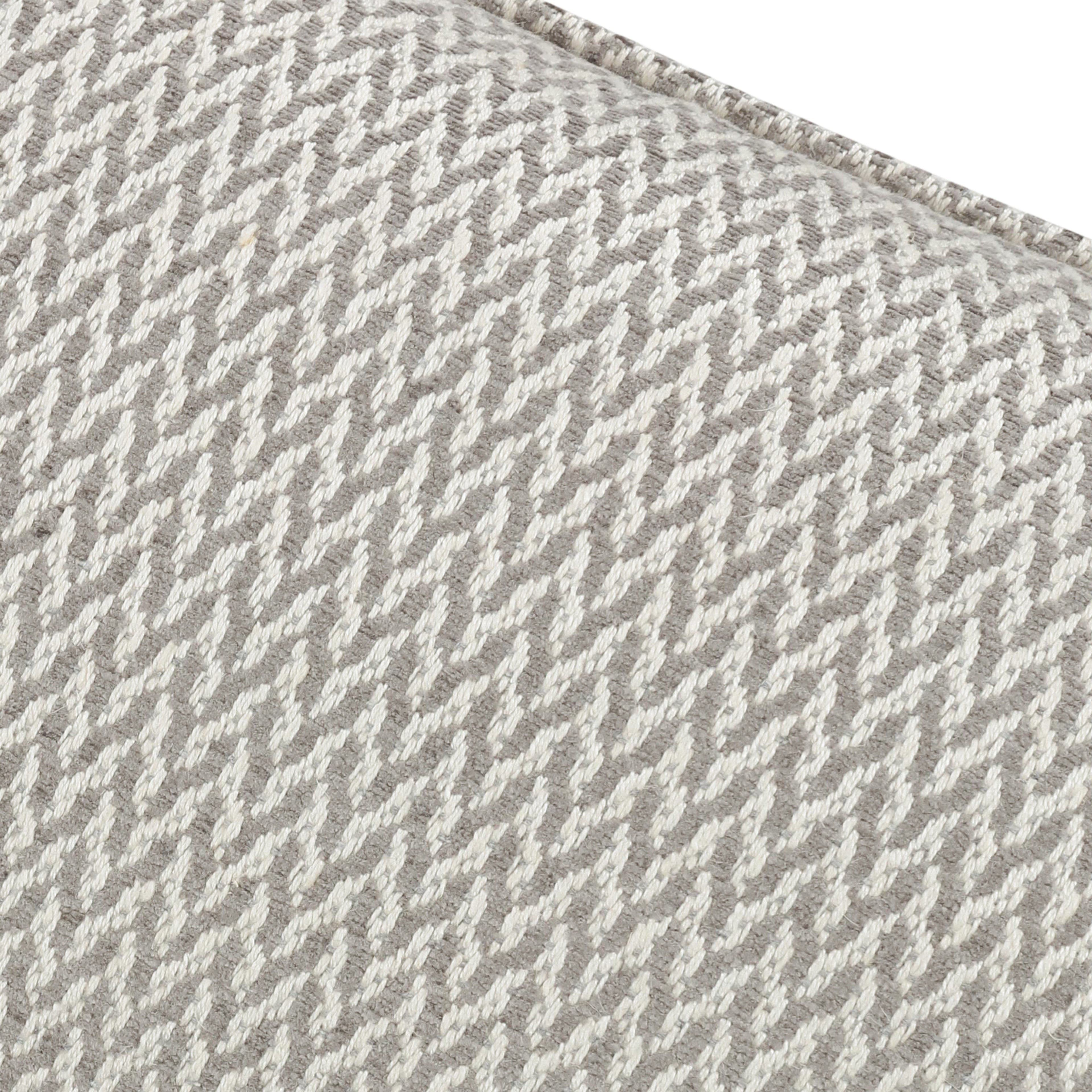 Luiz 50cmx30cm Cotton Weave Cushion Gravel Romo